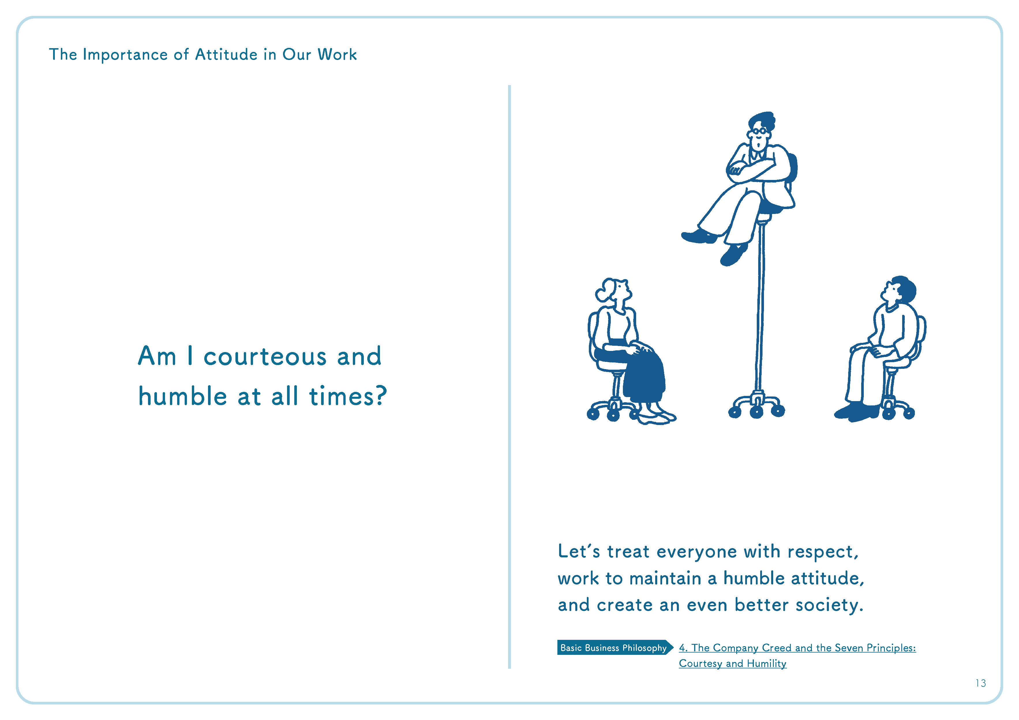 Am I courteous and humble at all times?
